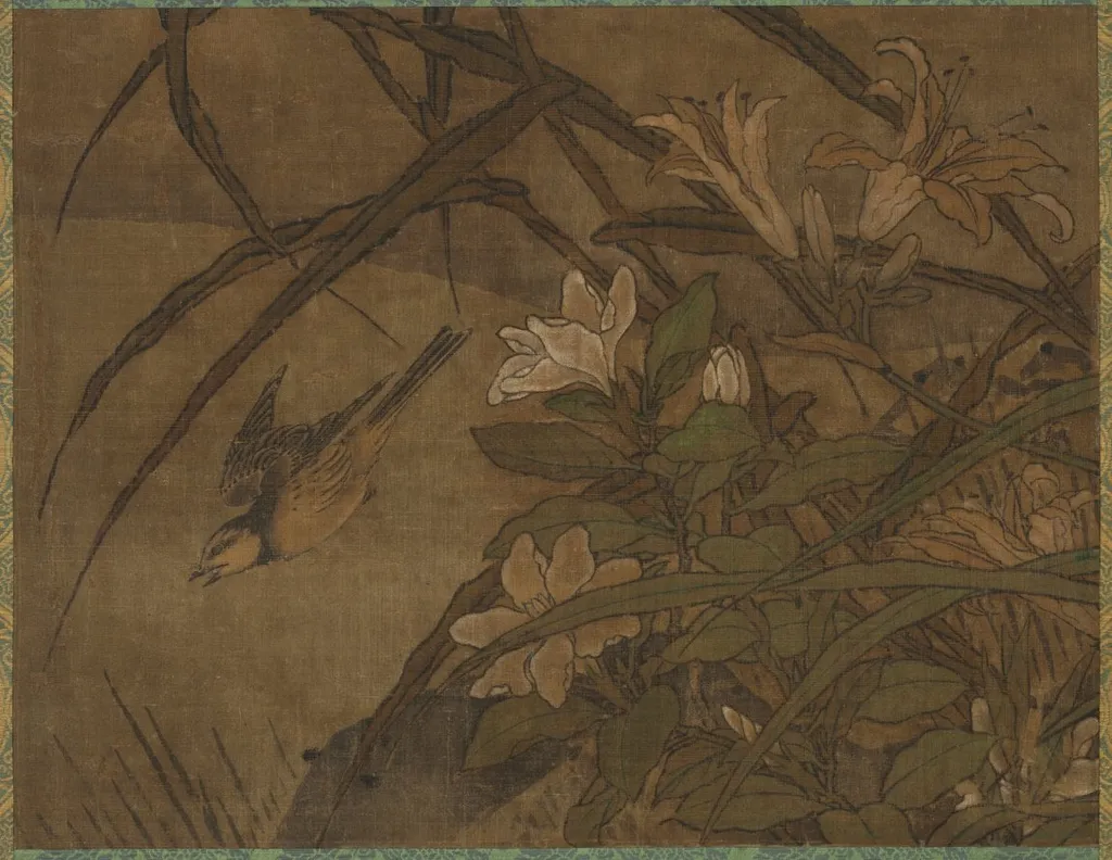 Birds and Flowers, by Sesshū Tōyō, unspecified, 1473