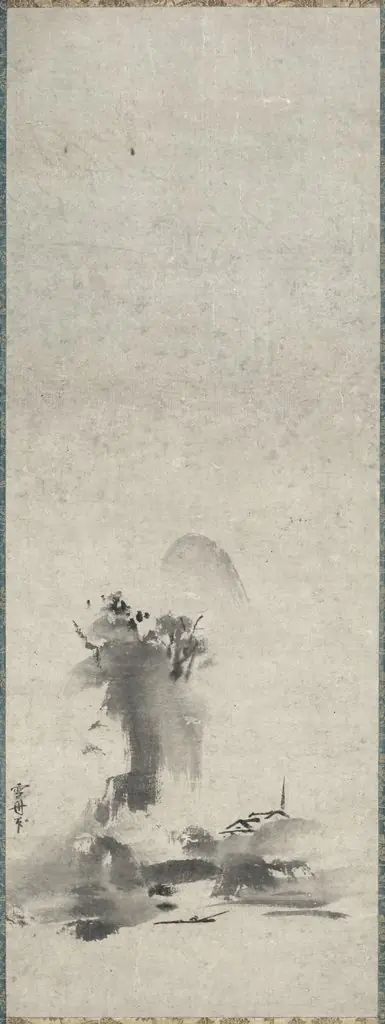 Haboku, Splashed Ink Landscape, by Sesshū Tōyō 雪舟等楊