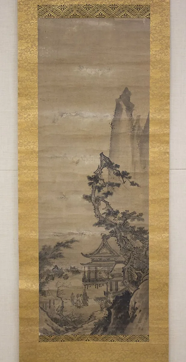 Untitled, by Sesshū Tōyō, ink