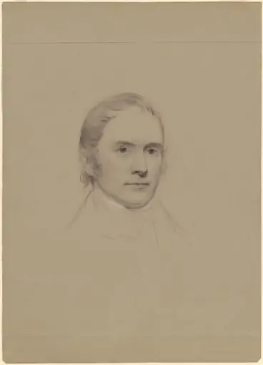 Head of a Man, by Seth Wells Cheney