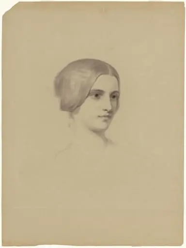 Head of a Young Woman, by Seth Wells Cheney