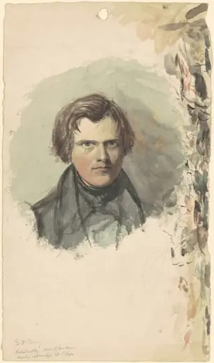 Self-Portrait, by Seth Wells Cheney