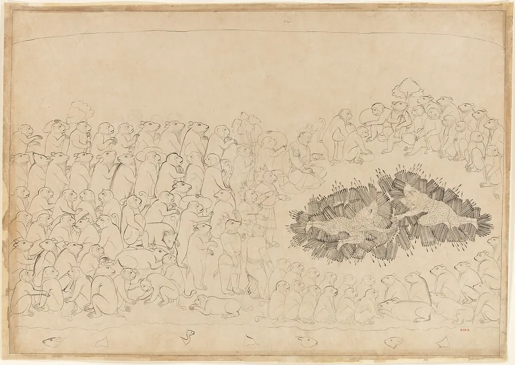 Untitled, by Seu Family, ink, 1725