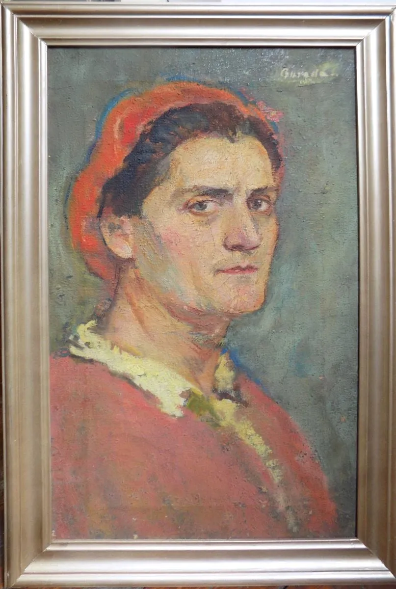 Autoportret, by Sever Burada, unspecified