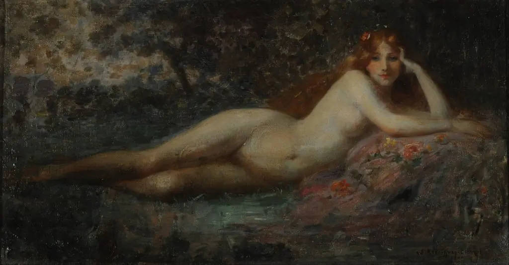 Study of Nude (Louly), by Severo Rodríguez Etchart
