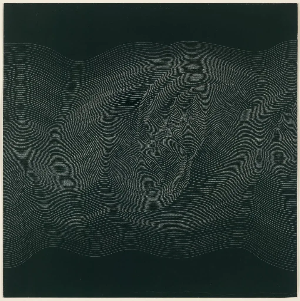 Untitled, by Sewell Sillman, ink, 1966