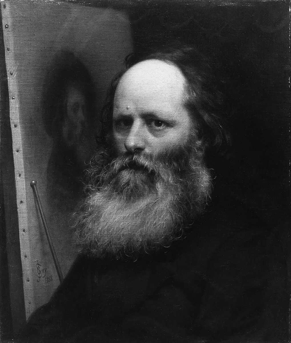 Charles Loring Elliott, by Seymour Joseph Guy, oil, 1868