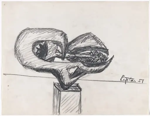 Untitled, by Seymour Lipton