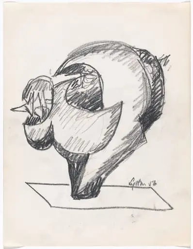 Untitled, by Seymour Lipton