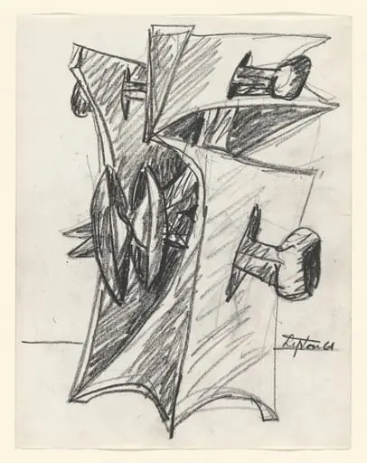 Untitled, by Seymour Lipton