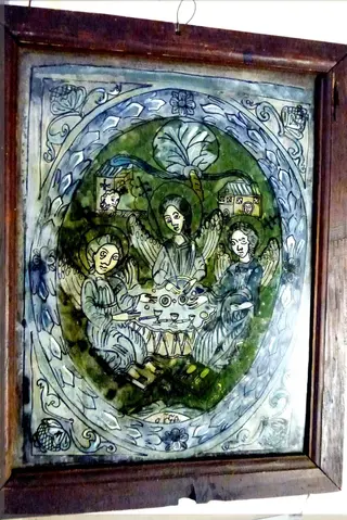 Sfânta Troiță vechi testamentară, 1850