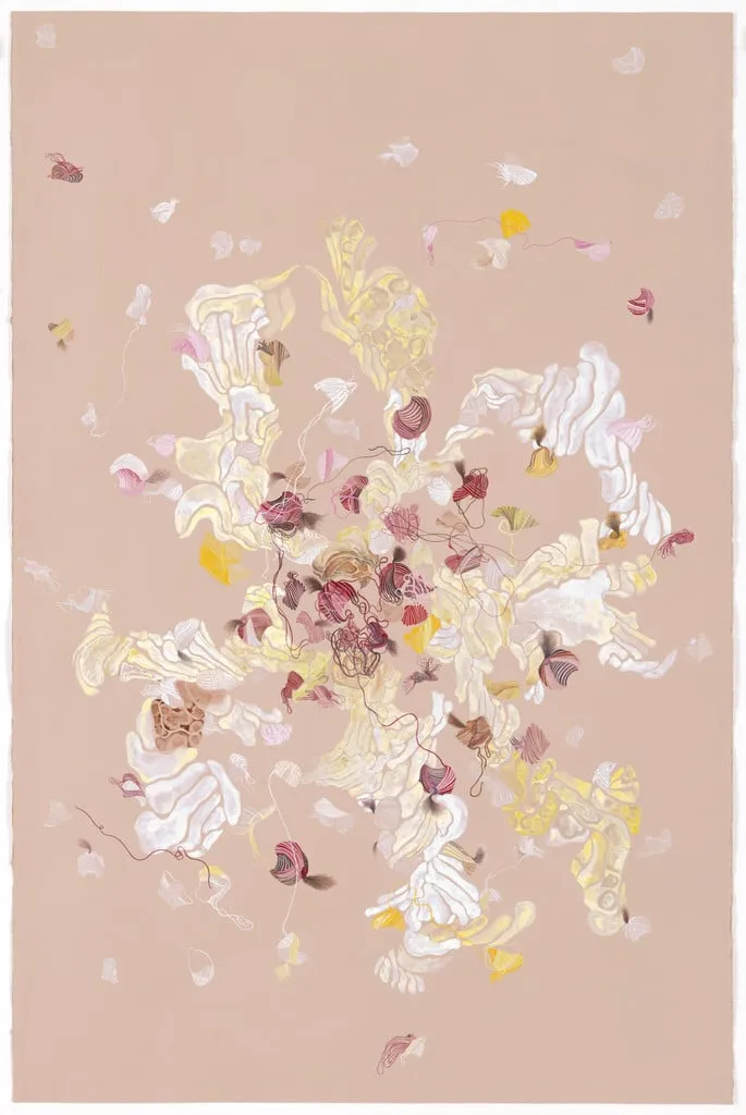 Untitled, by Shahzia Sikander, gouache, 2005