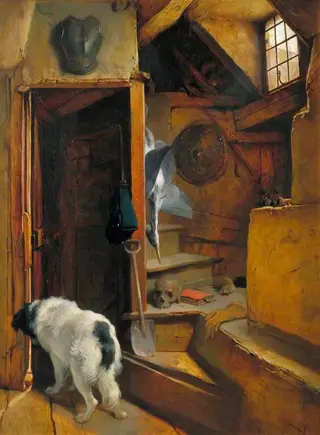 Shakespeare's House, Stratford-upon-Avon, by Henry Wallis