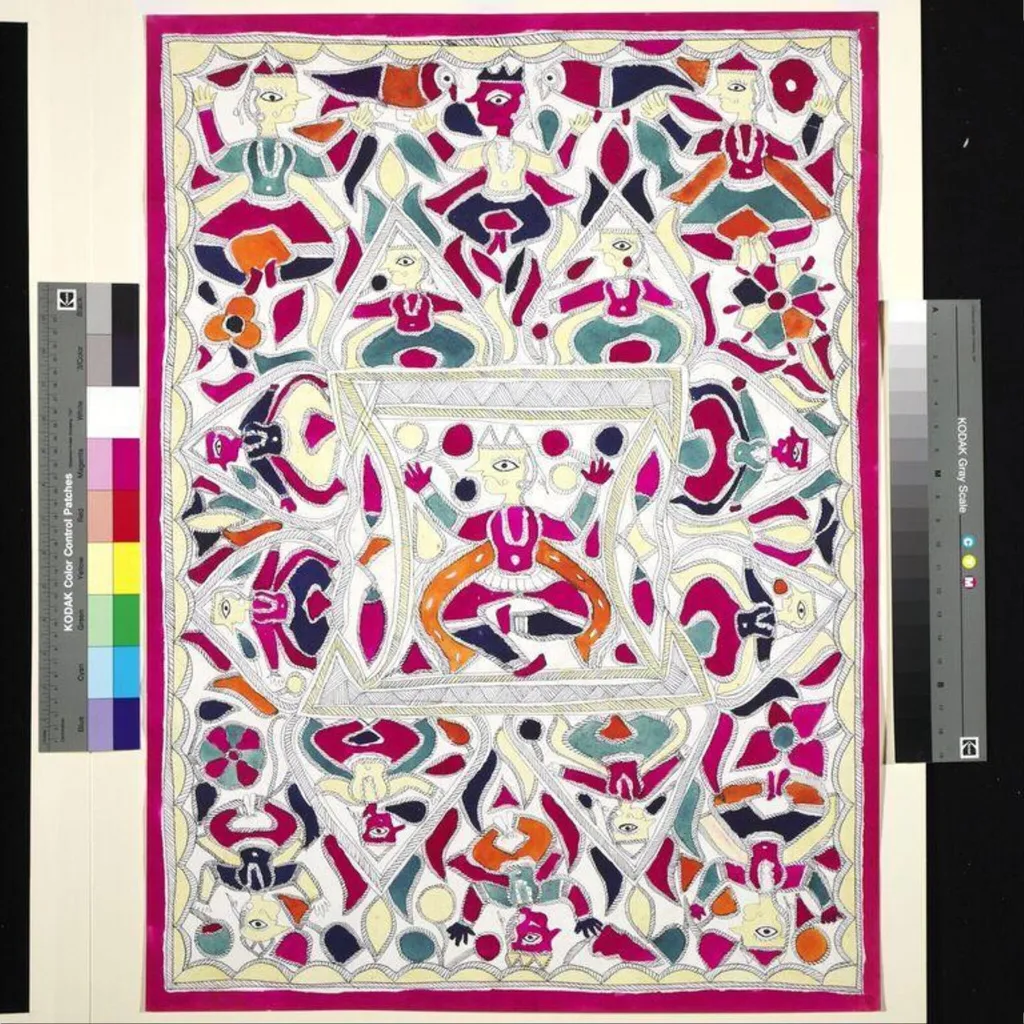 Untitled, by Shastrikala Devi, paint, 27