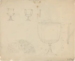 Sheet of Studies [recto and verso]