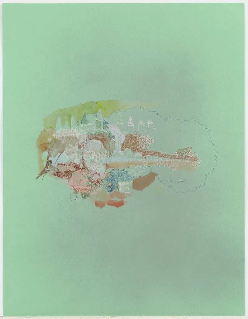 Untitled, by Shelby Hughes, watercolor, 2003