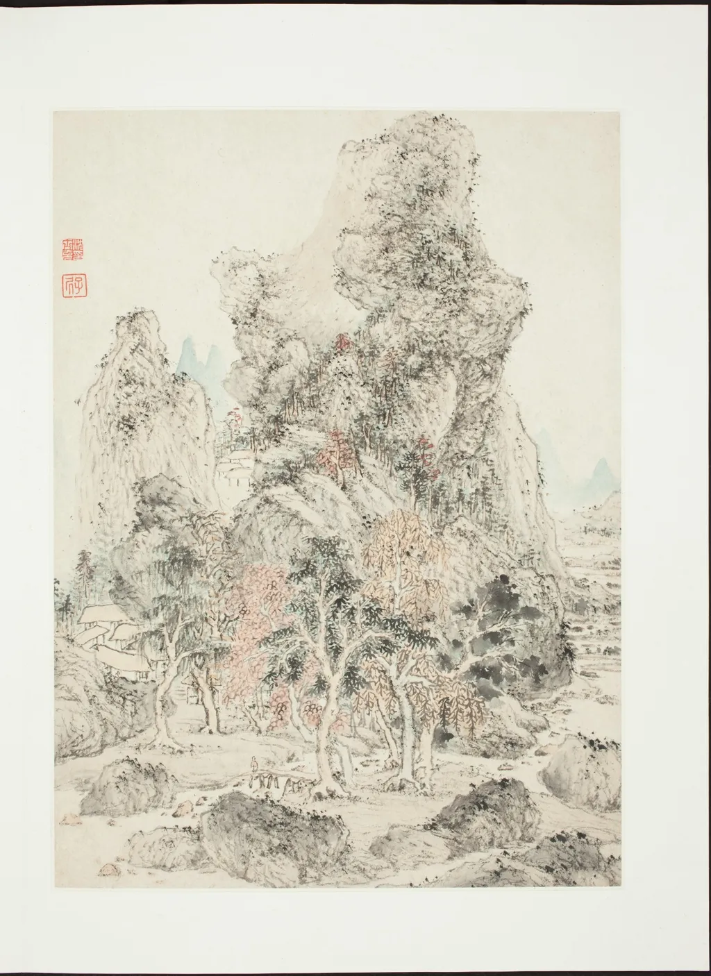 Landscapes After Old Masters, by Shen Shichong, unspecified, 1619