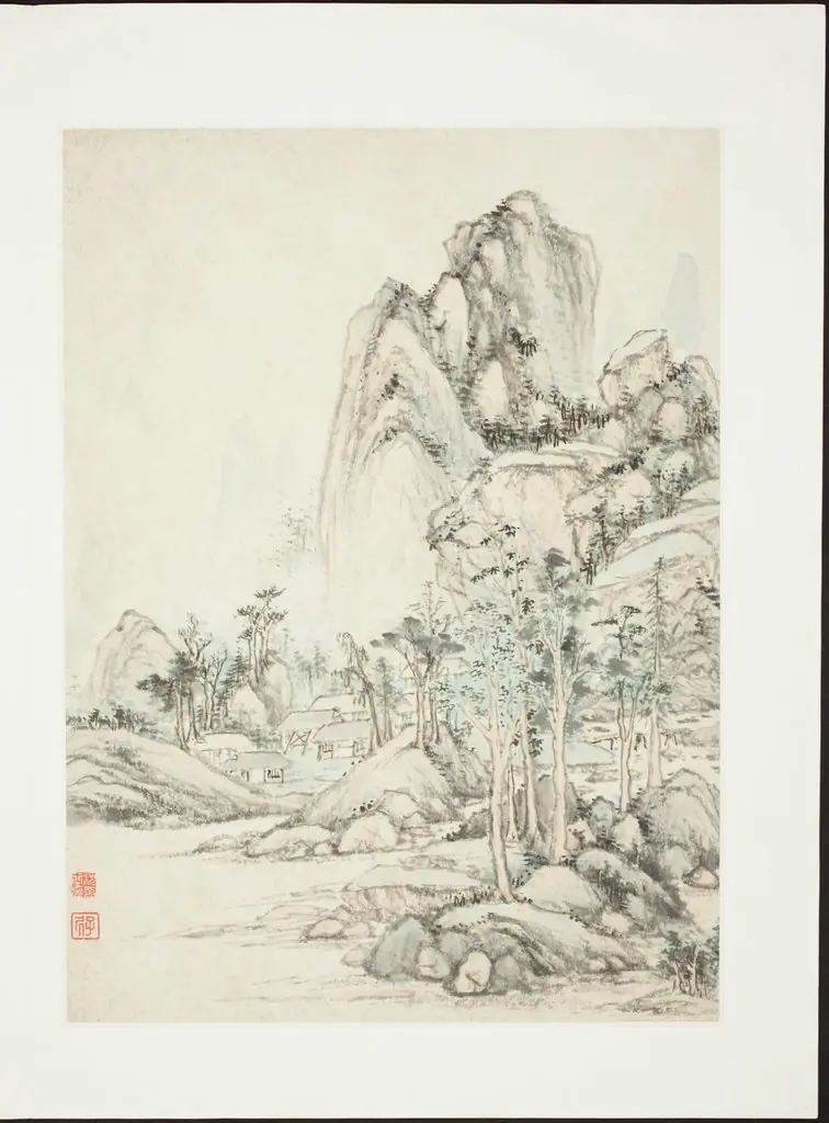 Landscapes After Old Masters, by Shen Shichong