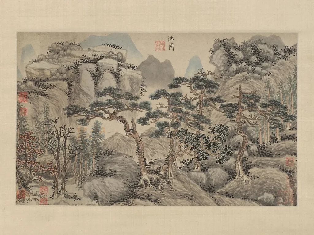 Untitled, by Shen Zhou, ink