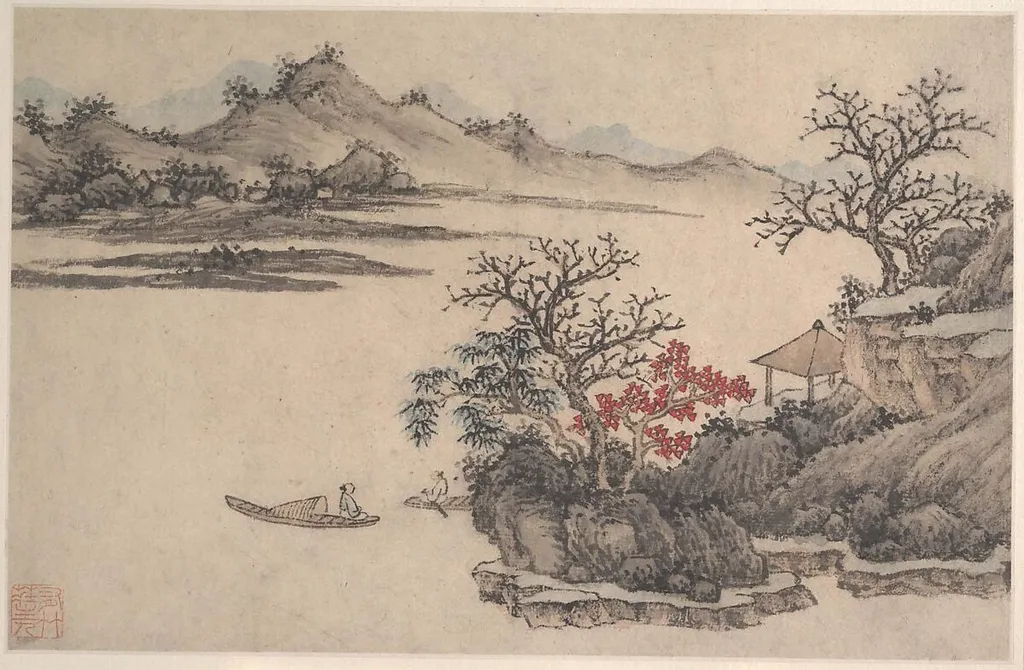 Untitled, by Shen Zhou, ink, 1468