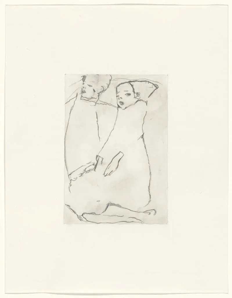 Untitled, by Sherrie Levine, watercolor, 1984