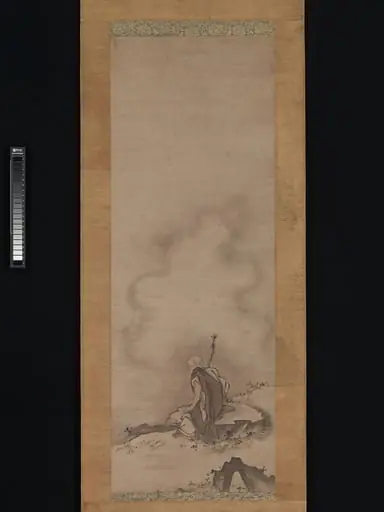 霊彩筆　豊干寒山拾得図|Fenggan, Hanshan, and Shide, by Shibata Zeshin
