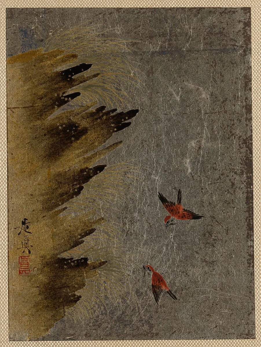 Untitled, by Shibata Zeshin, silver, 1837