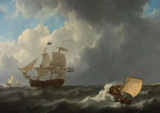 Ships in a Turbulent Sea