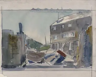 Shipyard at Padstow