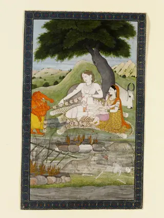 Shiva, Ganesh and Kartikeya