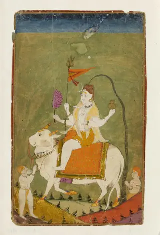 Shiva on Nandi