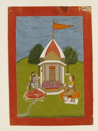 Shiva, Parvati and Nandi