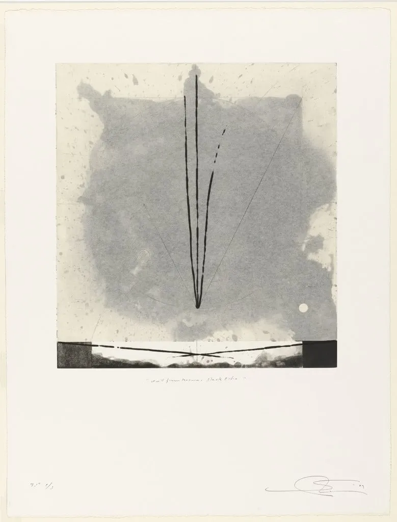 Untitled, by Shoichi Ida, ink, 1989