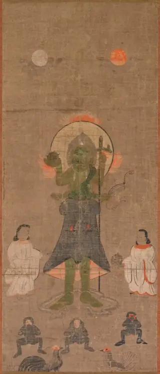 Shomen Kongo: The Blue-Faced Kongo, 1657