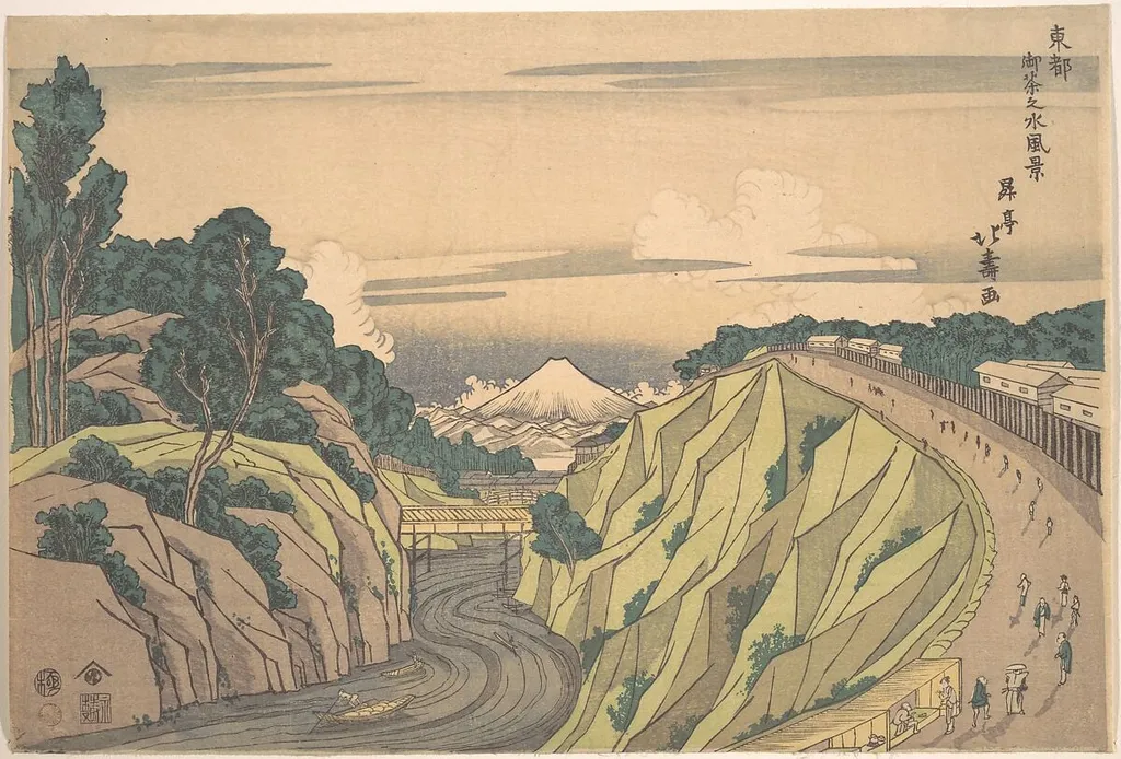 Untitled, by Shōtei Hokuju 昇亭北寿, ink, 1815