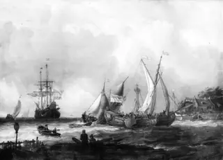 Showers on the Sea