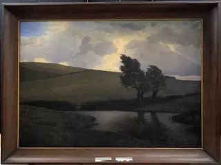 Showery Landscape. Jægerspris, Zealand, 1898