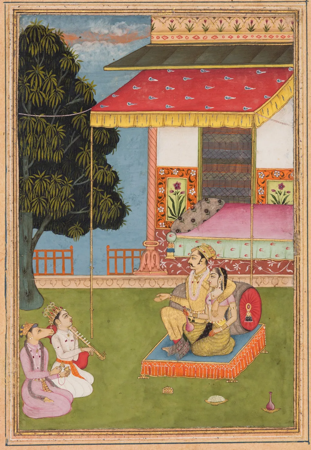Shri Raga, from a Ragamala (Garland of Melodies), unspecified, 1698