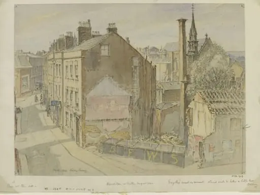 Demolition at Chester 1942, by Sidney Causer