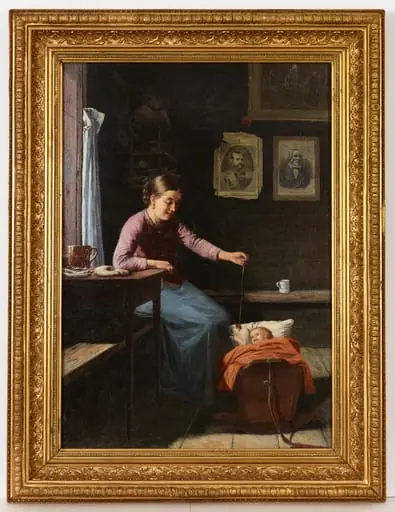 öljymaalaus, by Sigfrid August Keinänen