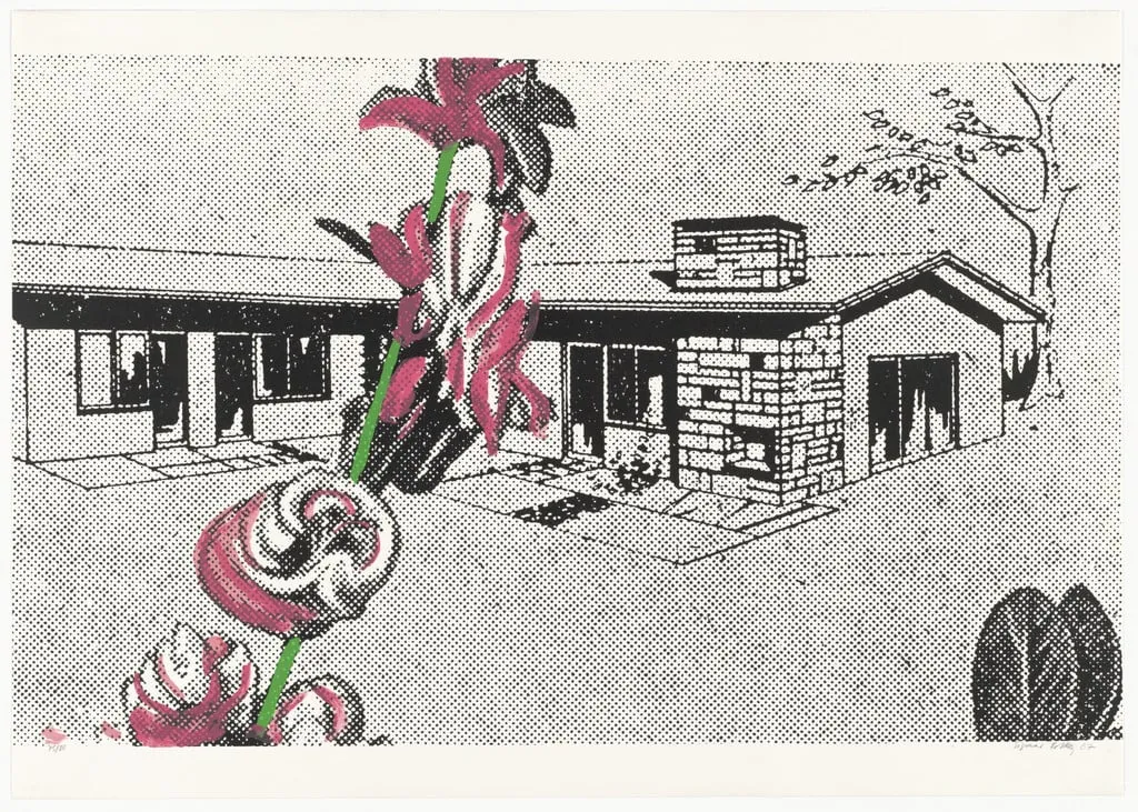 Untitled, by Sigmar Polke, ink, 1967