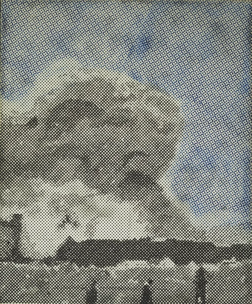 Untitled, by Sigmar Polke, acrylic, 1969