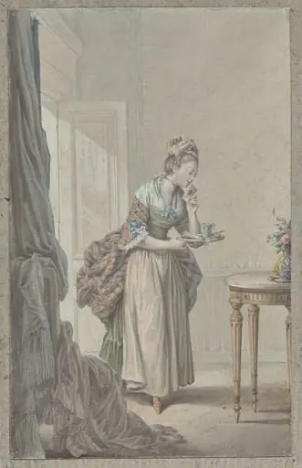 Woman with a Letter, by Sigmond Freudeberg