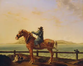 Schiffszieher, by Sigmund Ferdinand Ritter von Perger, 1831