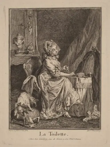 La toilette, by Sigmund Freudenberger