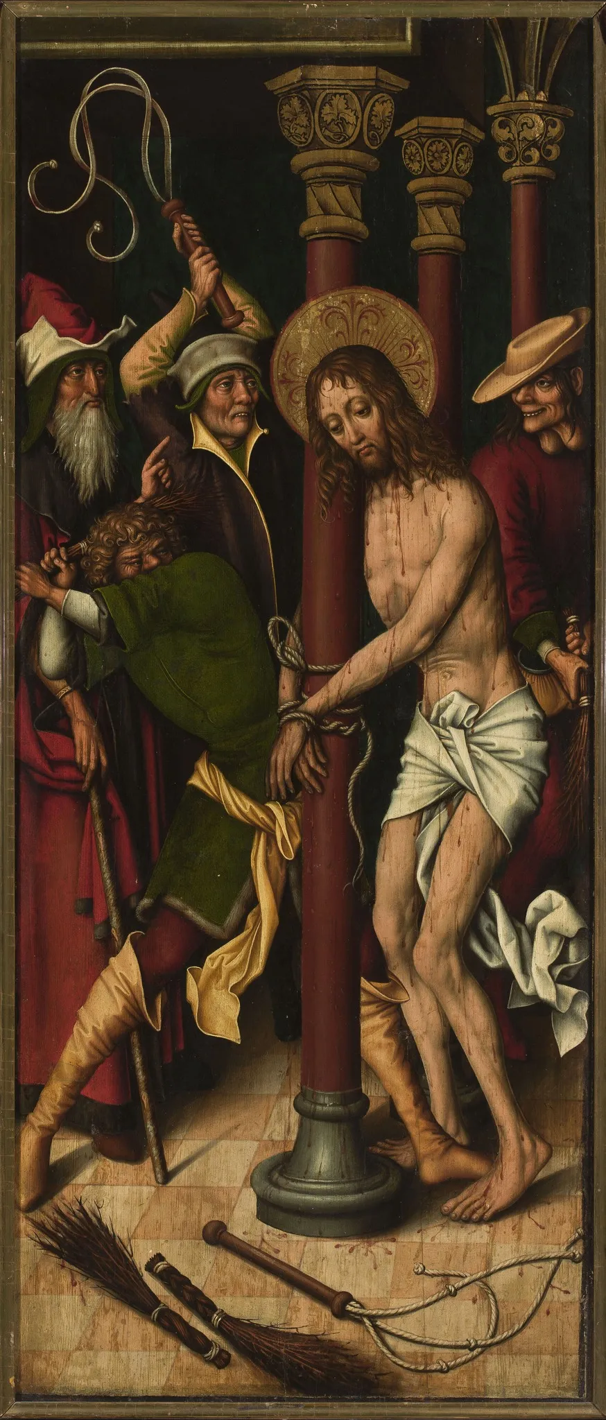 Flagellation of Christ, by Sigmund Holbein, unspecified, 1500