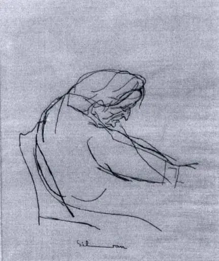 George Enescu, by Silvan Ionescu