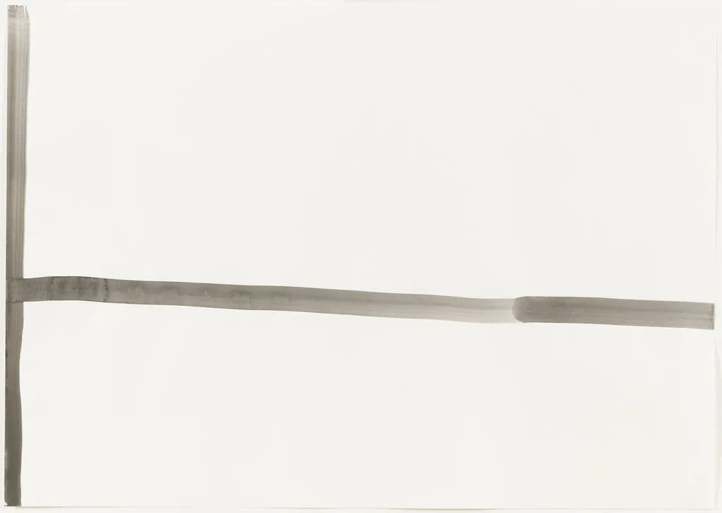 Untitled, by Silvia Bächli, ink, 2007