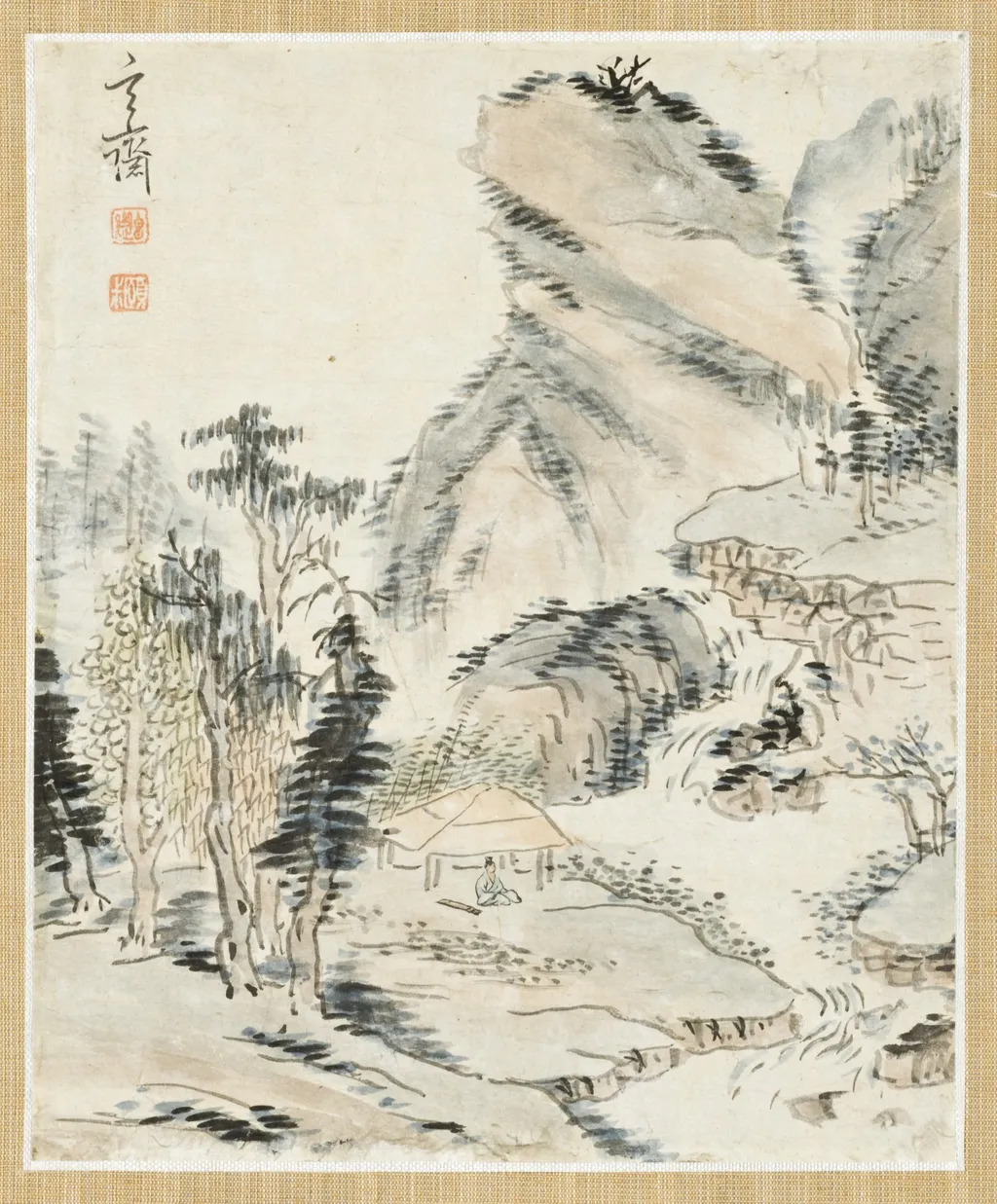 Landscape, by Sim Sa-jeong, unspecified, 1750