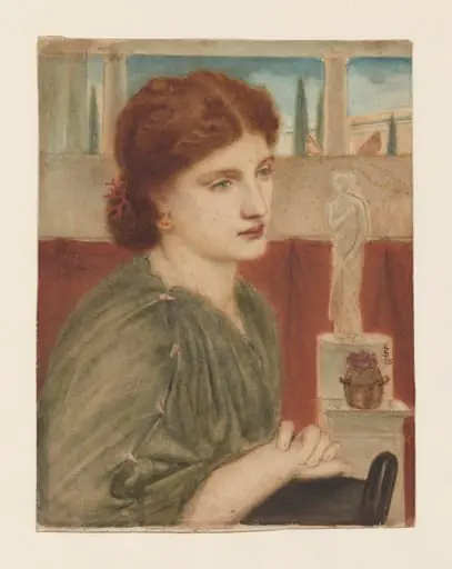 In the Temple of Venus, by Simeon Solomon